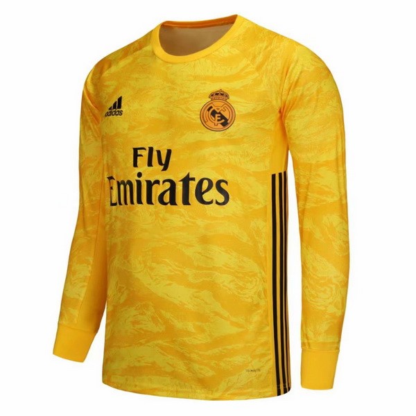 Camiseta Real Madrid 1ª ML Portero 2019/20 Amarillo
